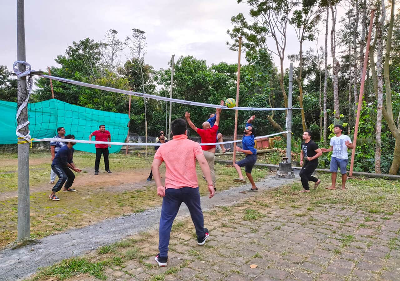Gather your group for an energetic volleyball match on the dedicated court beside the coffee estates. Enjoy outdoor fun, teamwork and friendly competition.