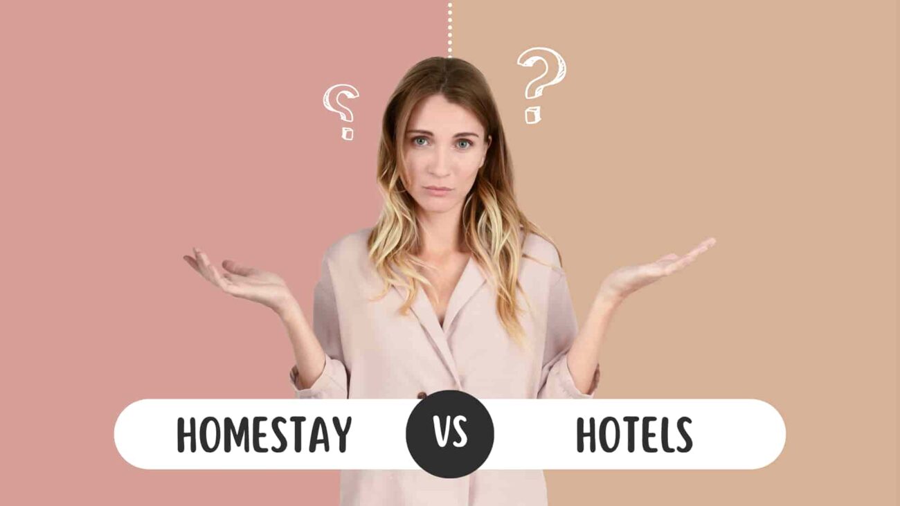 homestay vs hotels